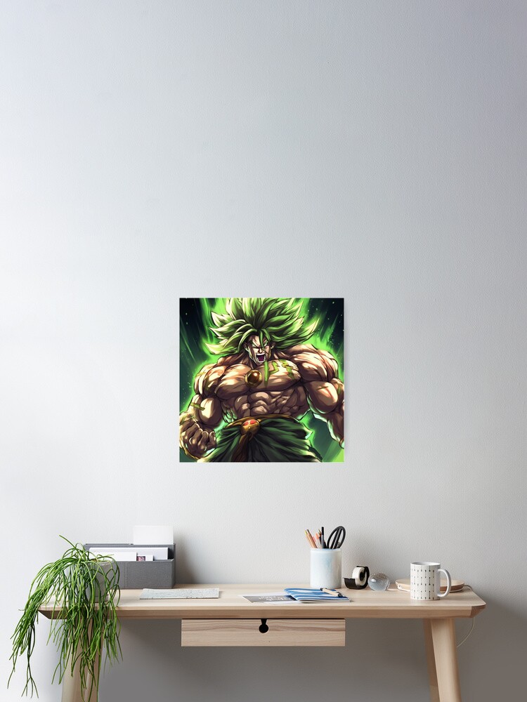 Dragon Ball Z - Broly Super Saiyan Poster by POP-Mania