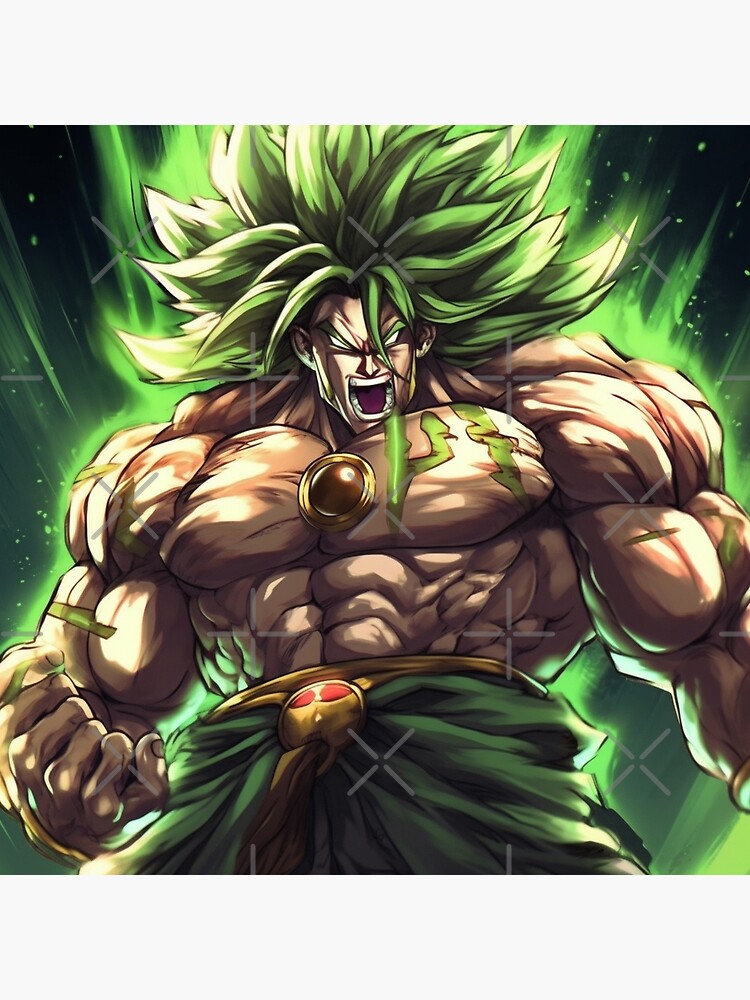 Dragon Ball Z - Broly Super Saiyan Poster by POP-Mania