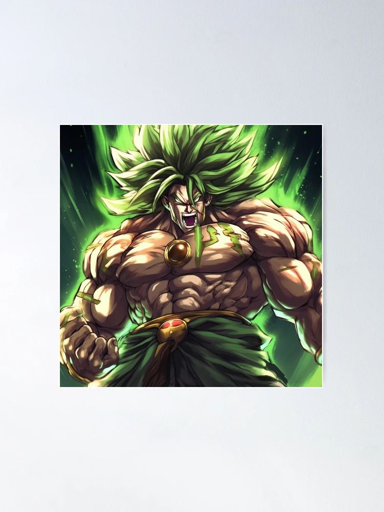 Dragon Ball Z: Broly- The Lengedary Super Saiyajin- Polaroid / Minimalist  Poster en 2023