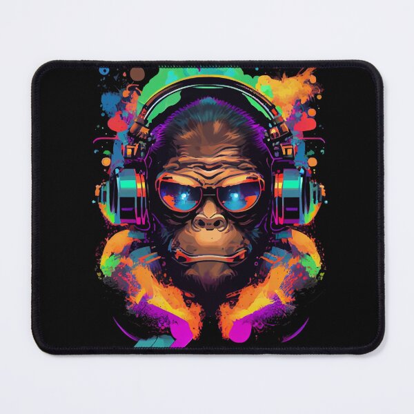 Item preview, Anime Cyber Ape (Sci-Fi Ape Vintage Retro Future Design Cyberpunk Space Ape) designed and sold by AlNoah.