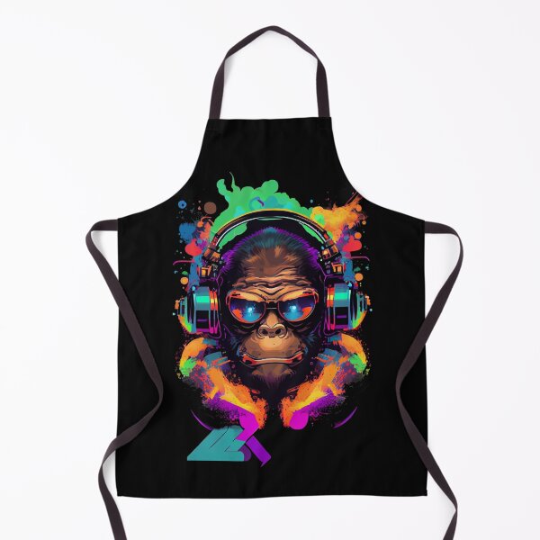 Item preview, Anime Cyber Ape (Sci-Fi Ape Vintage Retro Future Design Cyberpunk Space Ape) designed and sold by AlNoah.