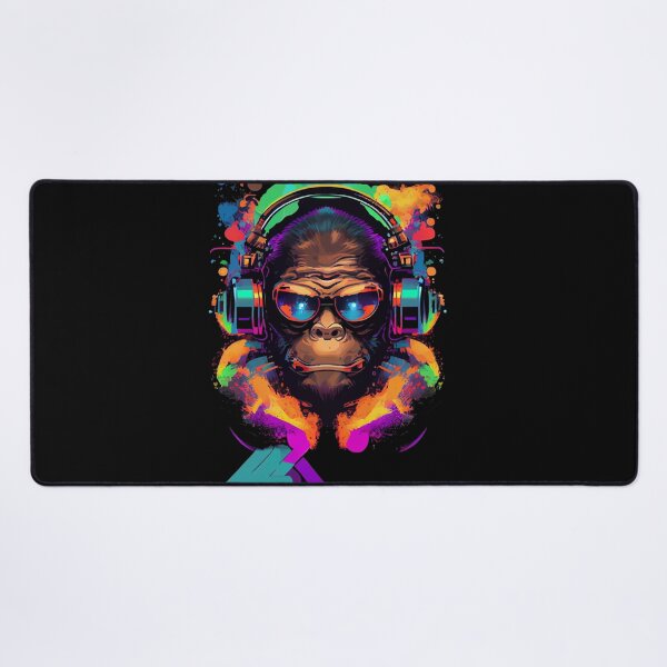 Item preview, Anime Cyber Ape (Sci-Fi Ape Vintage Retro Future Design Cyberpunk Space Ape) designed and sold by AlNoah.