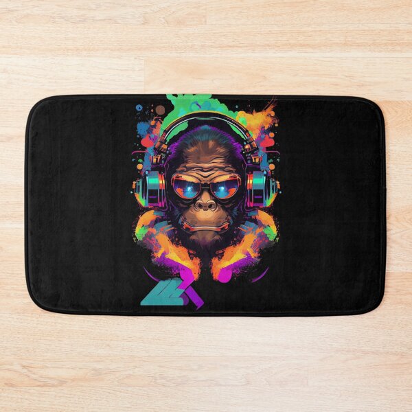 Item preview, Anime Cyber Ape (Sci-Fi Ape Vintage Retro Future Design Cyberpunk Space Ape) designed and sold by AlNoah.