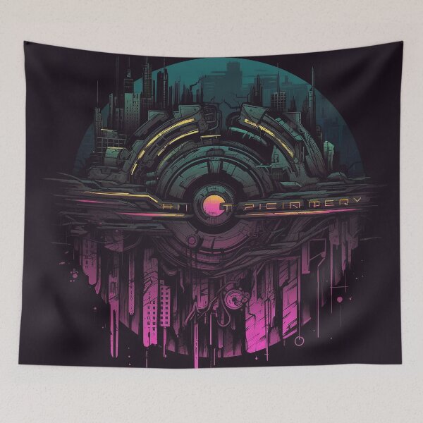 Item preview, Cyberpunk Art Logo #9 designed and sold by ArcStormDesigns.