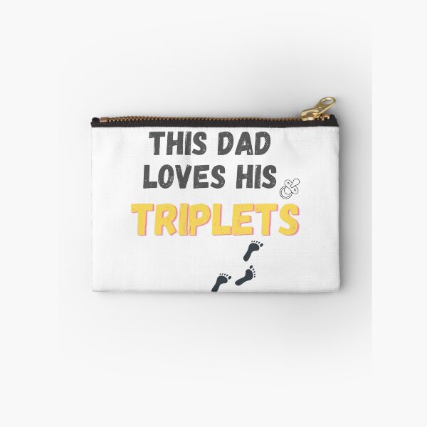 Item preview, This Dad Loves His Triplets Essential T-Shirt designed and sold by JESUISFIFI.