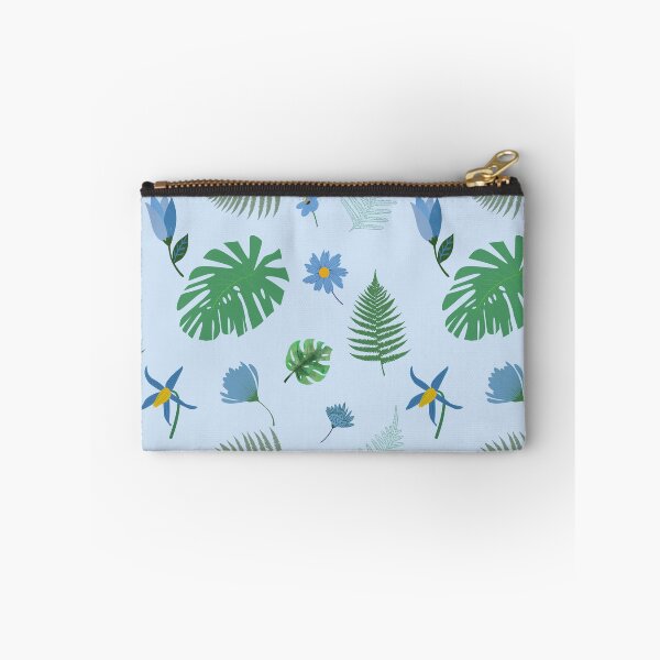 Item preview, Beautiful light and airy blue flower pattern  designed and sold by kathtrumpet.
