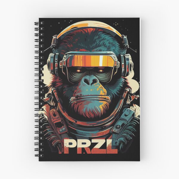 Item preview, Anime Cyber Ape (Sci-Fi Ape Vintage Retro Future Design Cyberpunk Space Ape) designed and sold by AlNoah.