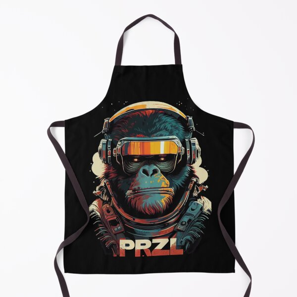 Item preview, Anime Cyber Ape (Sci-Fi Ape Vintage Retro Future Design Cyberpunk Space Ape) designed and sold by AlNoah.