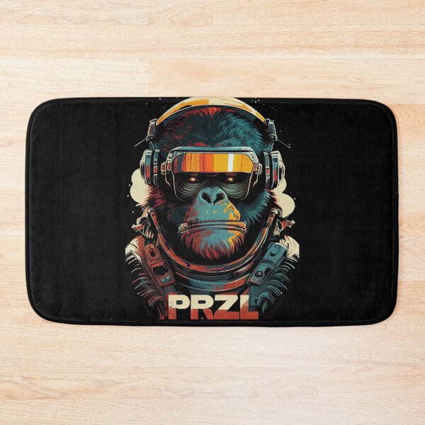 Item preview, Anime Cyber Ape (Sci-Fi Ape Vintage Retro Future Design Cyberpunk Space Ape) designed and sold by AlNoah.