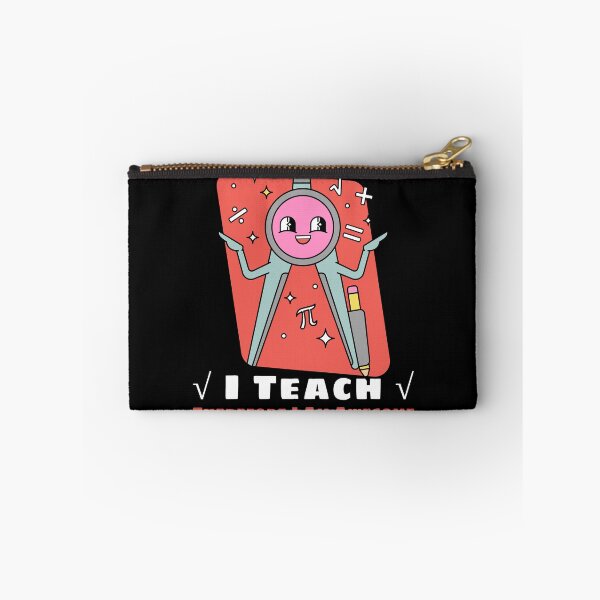 Item preview, I Teach, Therefore I Am Awesome - Happy Math Cartoon Design for Teachers designed and sold by ElLocoMus.
