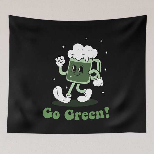 Item preview, Green Beer - Go Green designed and sold by ValentinaHramov.