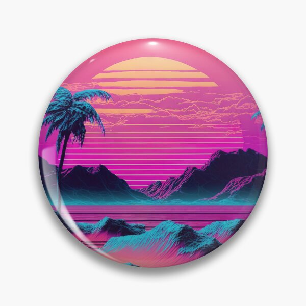 Item preview, Aqua Aesthetics: A Vaporwave Celebration of Oceanic Beauty designed and sold by Mullet Monkey.