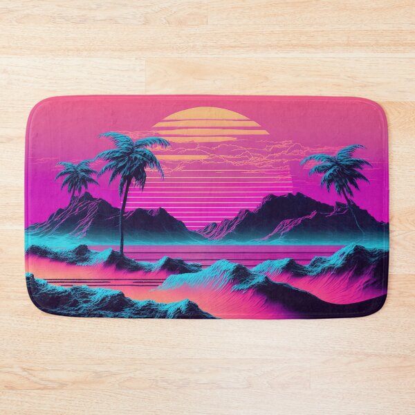 Item preview, Aqua Aesthetics: A Vaporwave Celebration of Oceanic Beauty designed and sold by Mullet Monkey.