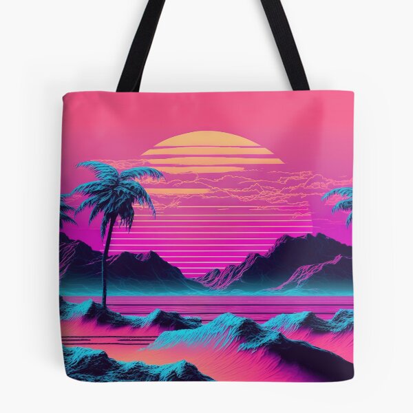 Item preview, Aqua Aesthetics: A Vaporwave Celebration of Oceanic Beauty designed and sold by Mullet Monkey.