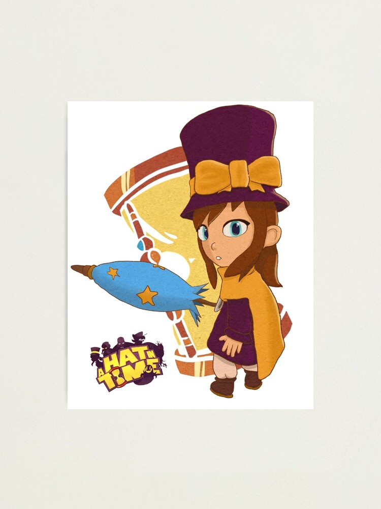 "A Hat in Time Hat Kid! (Color)" Photographic Print by TyThree Redbubble