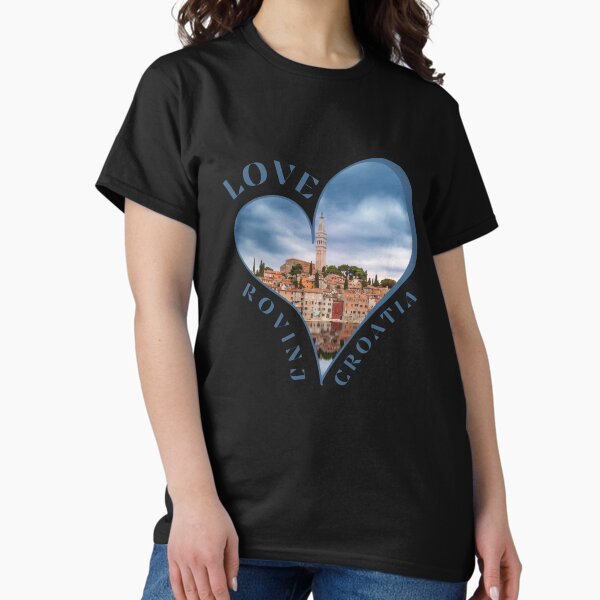 Aperçu de l'œuvre J'adore Rovinj Croatie créée et vendue par Miki  Design.