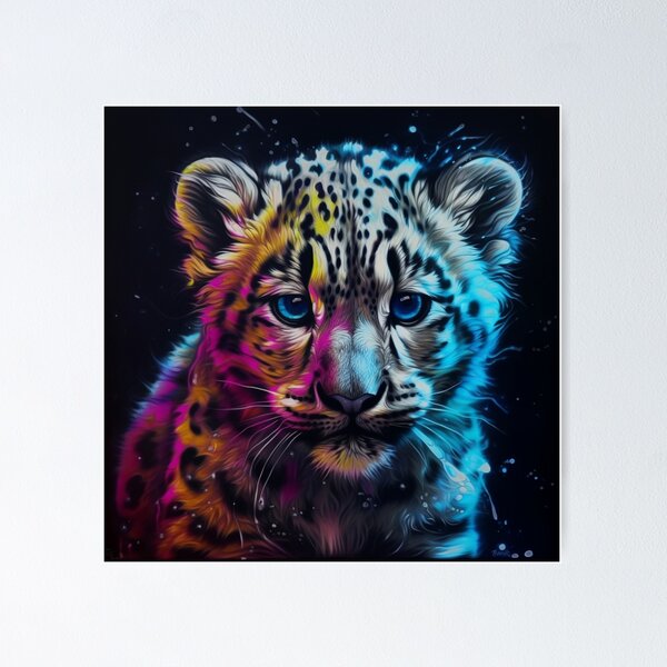 Snow Leopard Posters for Sale