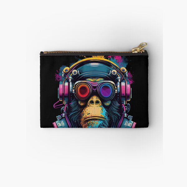 Item preview, Anime Cyber Ape (Sci-Fi Ape Vintage Retro Future Design Cyberpunk Space Ape) designed and sold by AlNoah.
