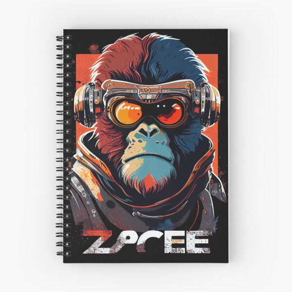 Item preview, Anime Cyber Ape (Sci-Fi Ape Vintage Retro Future Design Cyberpunk Space Ape) designed and sold by AlNoah.