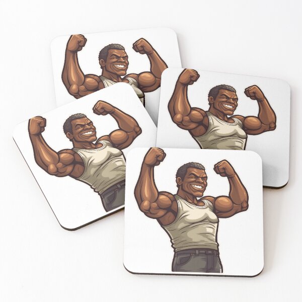 Item preview, Muscular Black Guy designed and sold by ForeverPrintsOK.