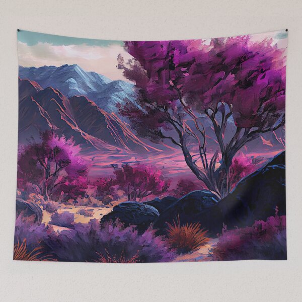 Item preview, Purple Landscape designed and sold by FantasySkyArt.