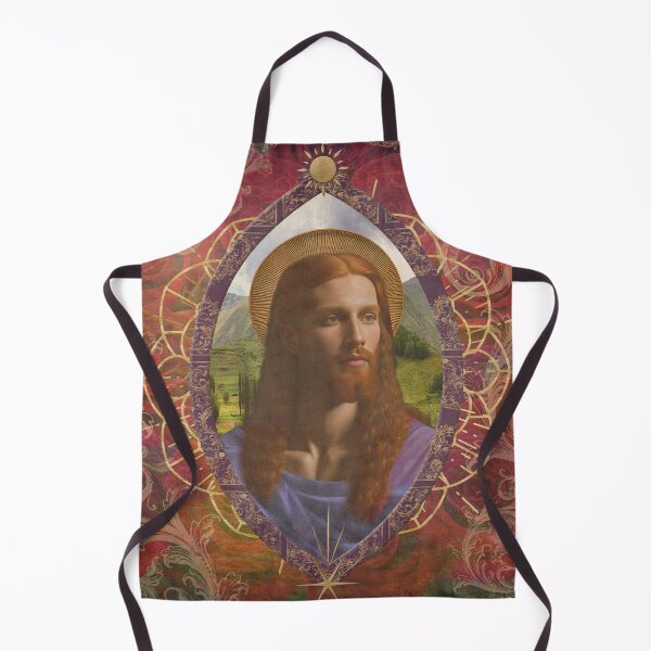Item preview, Yeshua Icono Vesica Piscis designed and sold by Tau Tia L Douglass.