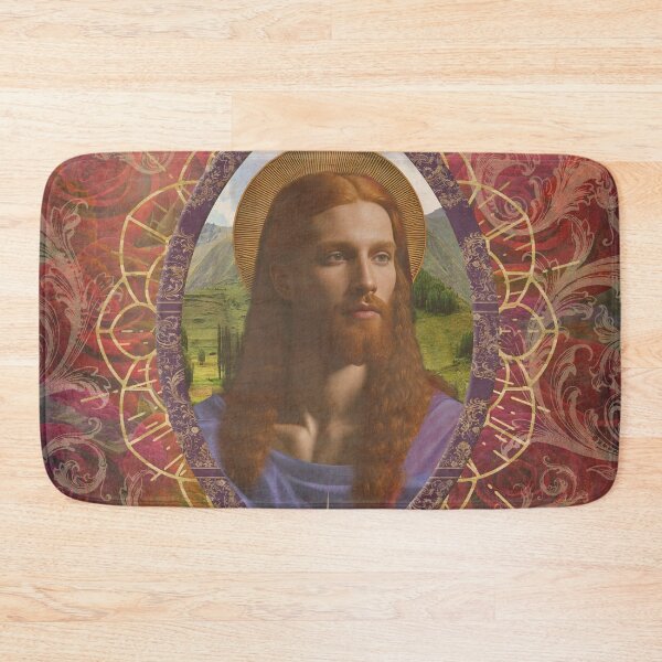 Item preview, Yeshua Icon Vesica Piscis designed and sold by Tau Tia L Douglass.