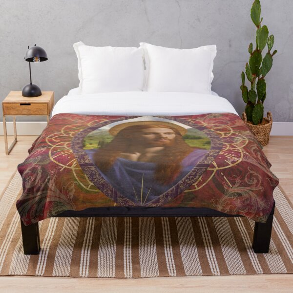 Item preview, Yeshua Icon Vesica Piscis designed and sold by Tau Tia L Douglass.