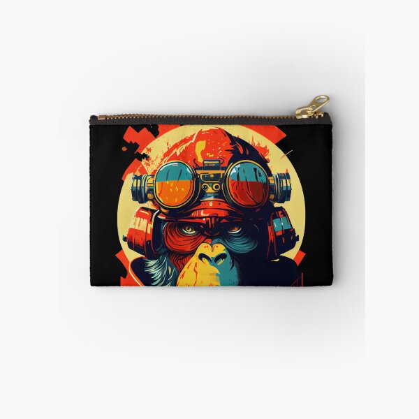 Item preview, Anime Cyber Ape (Sci-Fi Ape Vintage Retro Future Design Cyberpunk Space Ape) designed and sold by AlNoah.
