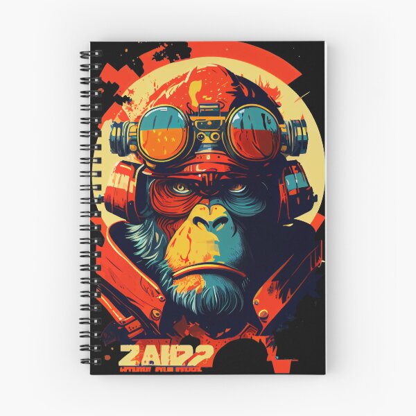 Item preview, Anime Cyber Ape (Sci-Fi Ape Vintage Retro Future Design Cyberpunk Space Ape) designed and sold by AlNoah.