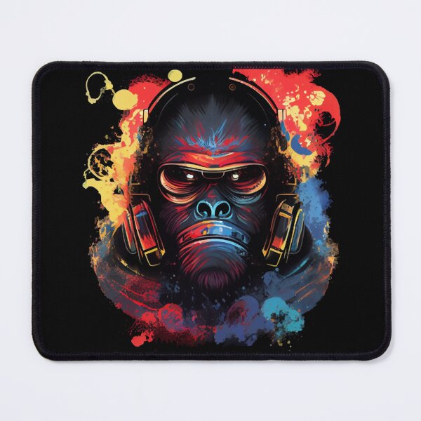 Item preview, Anime Cyber Ape (Sci-Fi Ape Vintage Retro Future Design Cyberpunk Space Ape) designed and sold by AlNoah.