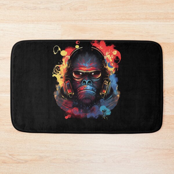 Item preview, Anime Cyber Ape (Sci-Fi Ape Vintage Retro Future Design Cyberpunk Space Ape) designed and sold by AlNoah.