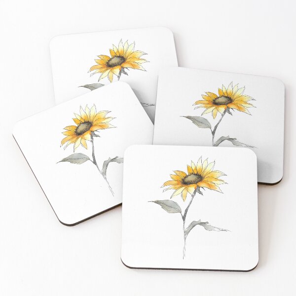Item preview, abstract sunflower designed and sold by tos42.