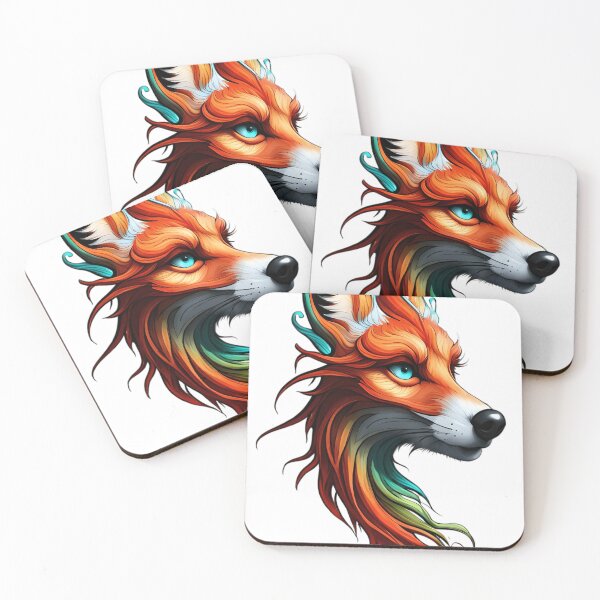 Item preview, fox profile 3d art designed and sold by elijam.