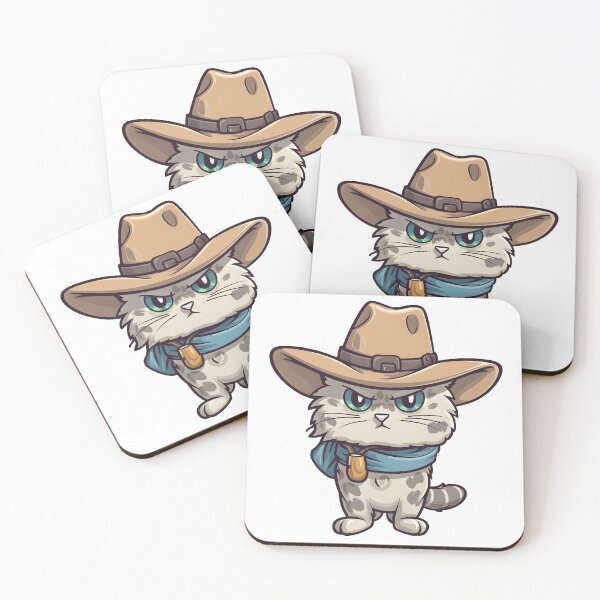 Item preview, Cowboy cat designed and sold by Zoondertt.