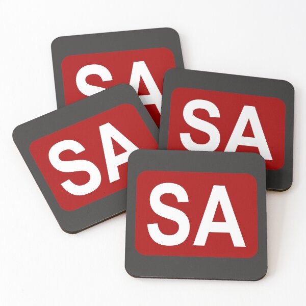 Item preview, SA Initials designed and sold by Jeallan Designs.
