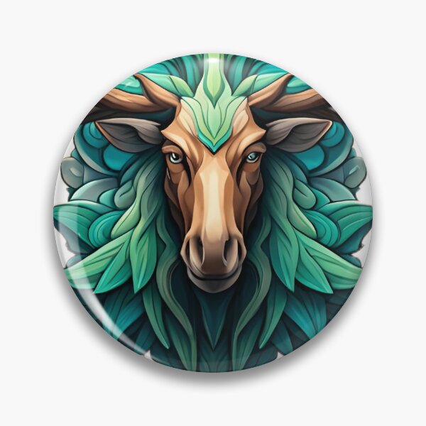 Item preview, portrait moose 3d art designed and sold by elijam.