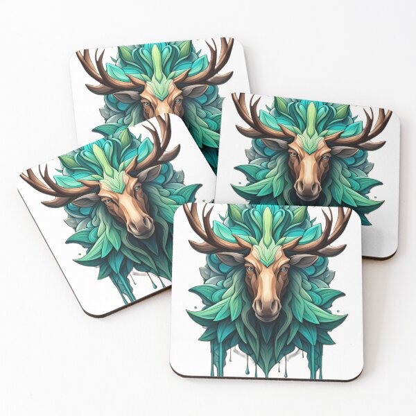 Item preview, portrait moose 3d art designed and sold by elijam.