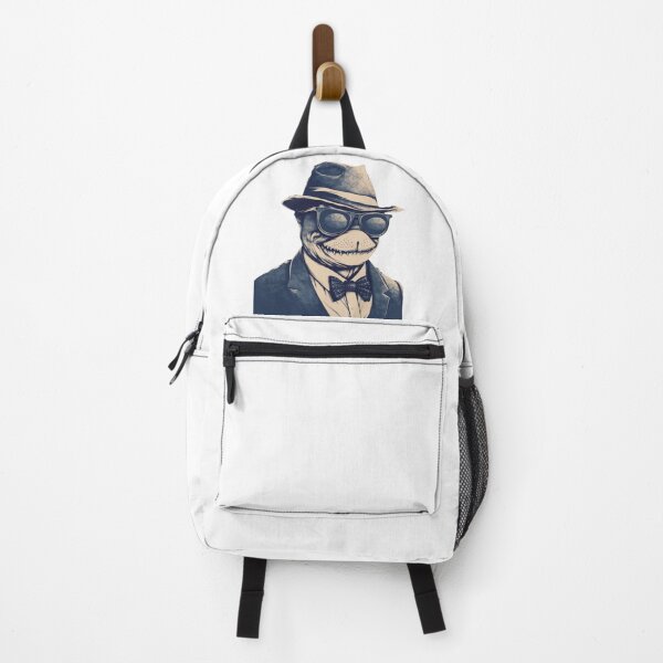 Item preview, Dapper Shark: Sunglasses Vintage Realistic Portrait Moody Animal Fashion  designed and sold by DigiNook.