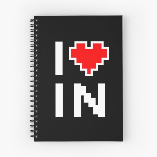 Item preview, I Love Indiana - Pixel heart for Indianan gamer designed and sold by abowersock.