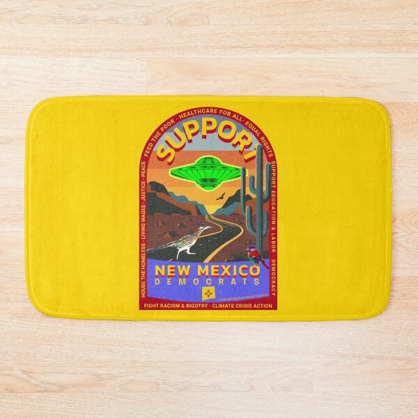 Item preview, PMD00863 Progressive Movement Designs Support New Mexico Democrats design shows you support progressive policy goals for Democrats and Bernie Sanders supporters saguaro cactus cacti  designed and sold by ProgressiveLeft.