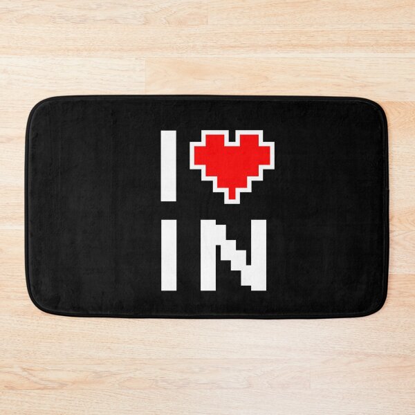 Item preview, I Love Indiana - Pixel heart for Indianan gamer designed and sold by abowersock.