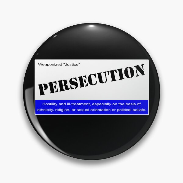 Item preview, Persecution Weaponized "Justice" designed and sold by WicalGTs.