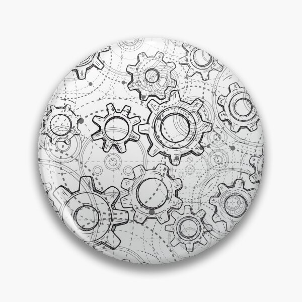 Item preview, Machine Cogs Force! designed and sold by davechi-stone.