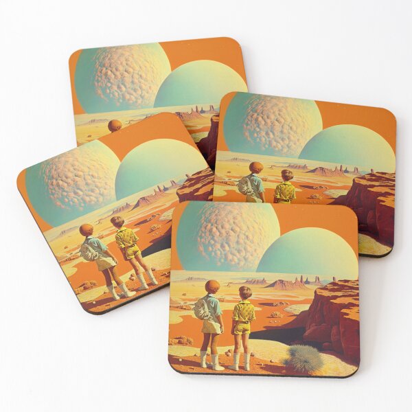 Item preview, Vintage Kids on Surrealist Planets designed and sold by Synthetic-Dream.