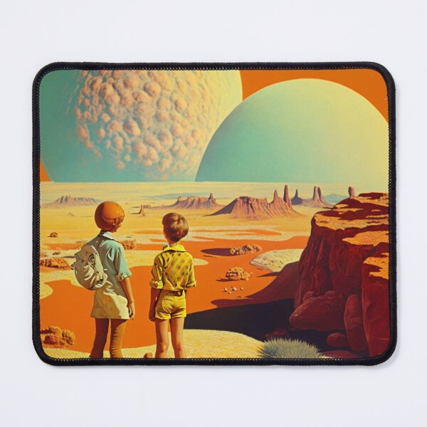 Item preview, Vintage Kids on Surrealist Planets designed and sold by Synthetic-Dream.