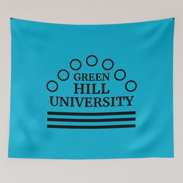 Item preview, Green Hill University  designed and sold by keilamariadesig.