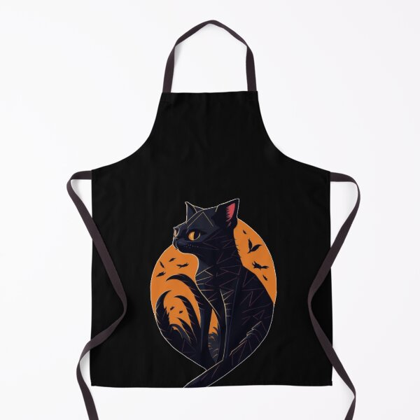 Item preview, Colorful Sunset Cat Silhouette Art Vector Design designed and sold by MediaPOX.