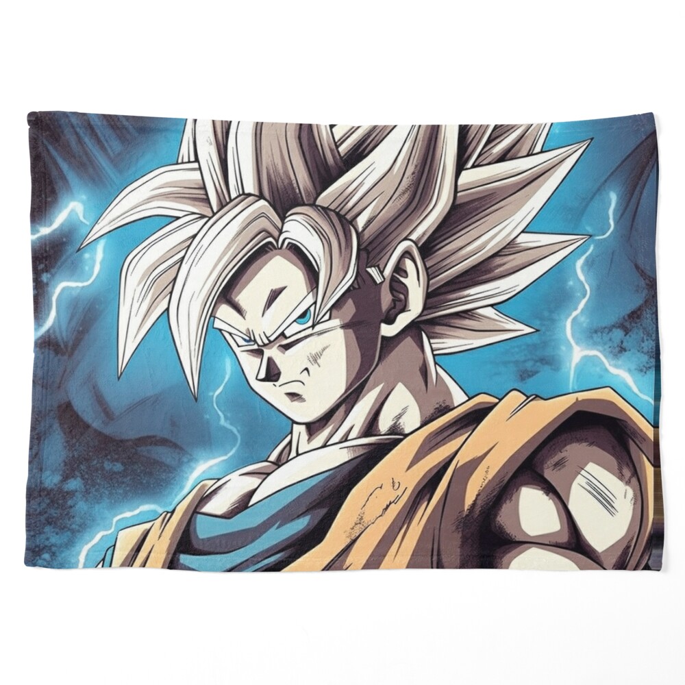 Dragon Ball Z - Son Goku Super Saiyan Blue Photographic Print by POP-Mania