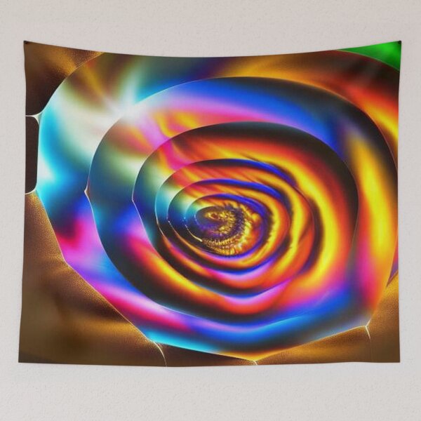 Item preview, modern designs colored waves swirling colors fashionable patterns designed and sold by JaroDesign2023.